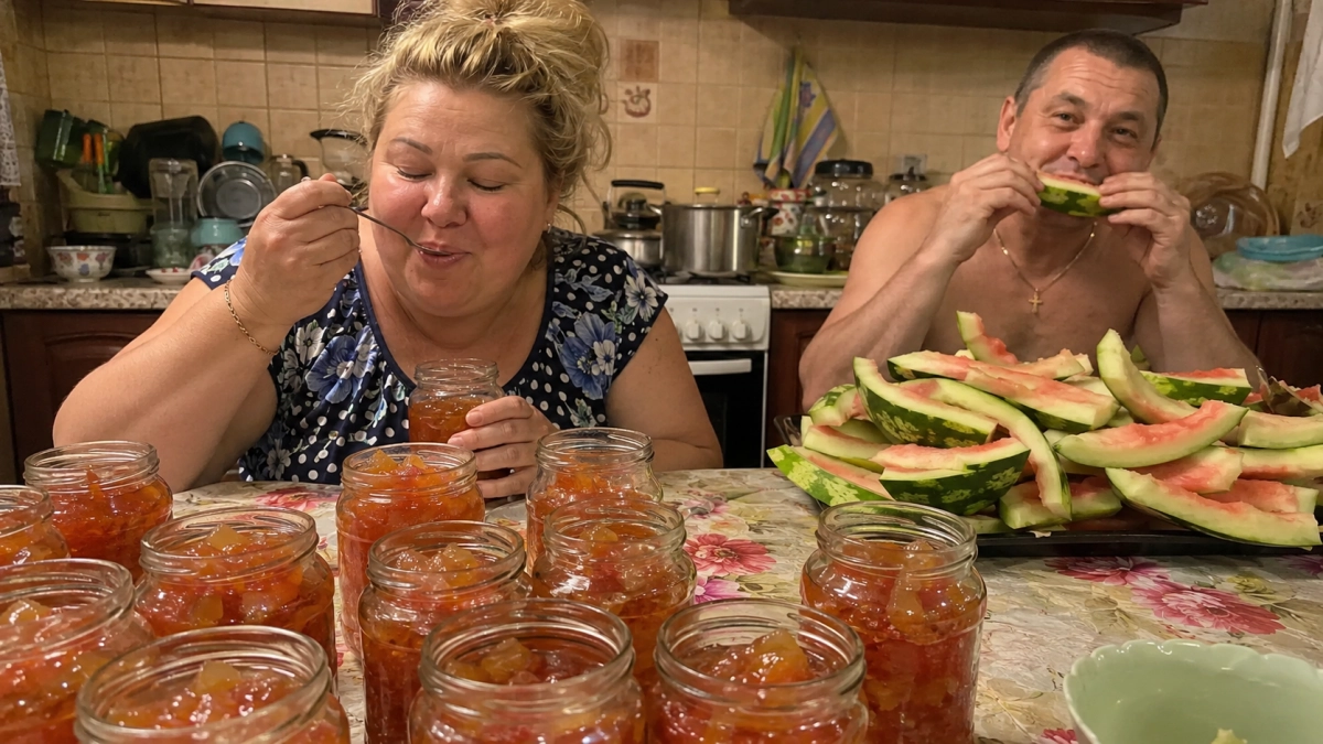 Арбузные корки не выбрасываю: варю из них «мармелад» — прозрачные кубики исчезают быстрее конфет