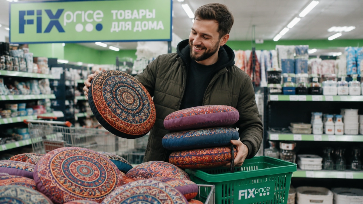 Скупил в Fix Price азиатские сидушки: из дешёвой мелочи вышел трендовый декор для дома и дачи