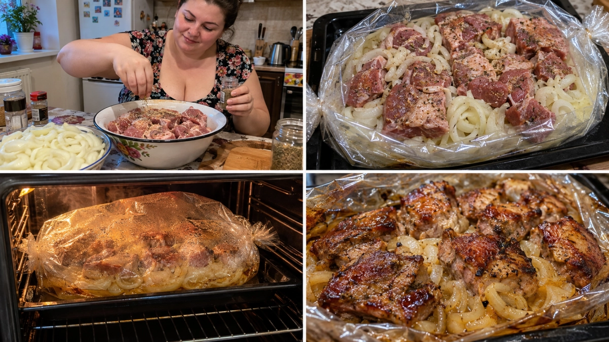 Шашлык — прошлый век: складываю мясо в пакет, а через час получаю сочную мясную вкуснятину — без мангала, дыма и долгой возни