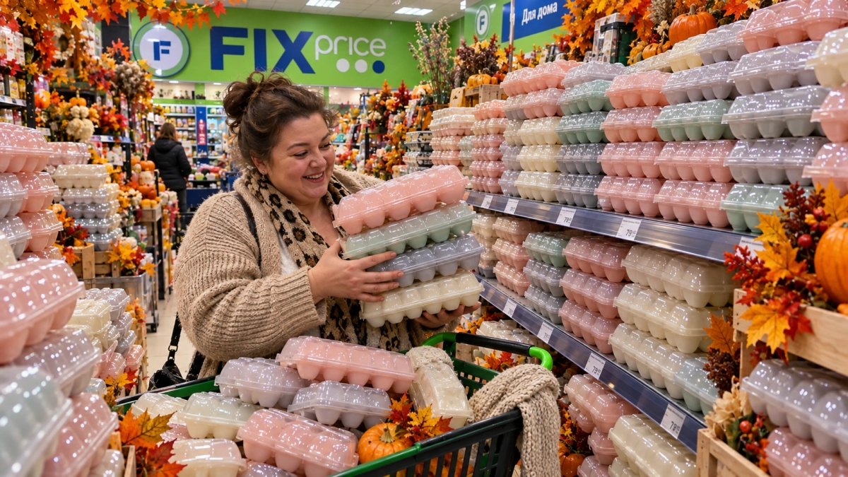 Думала, обычные подставки для яиц из Fix Price — теперь беру по 5 штук: одну в мастерскую, вторую несу в теплицу — но яйца в них не лежат