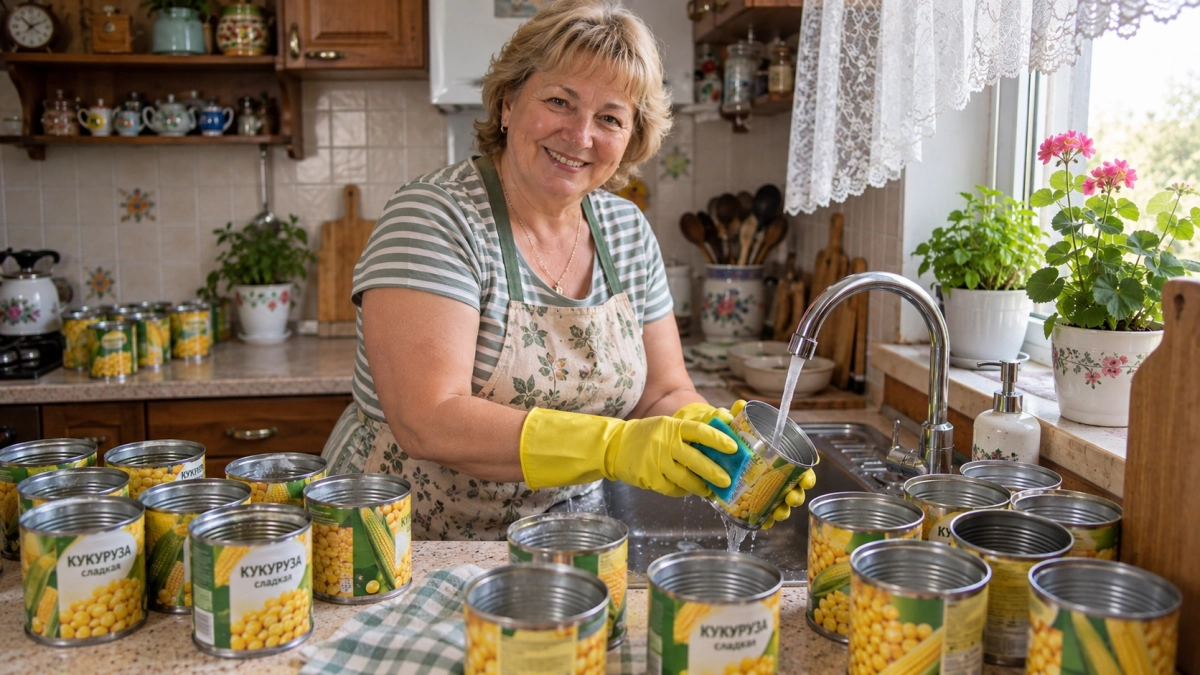 Банки из-под кукурузы больше не летят в мусор: собираю их после каждой готовки — дома заменяют сразу несколько покупных вещей