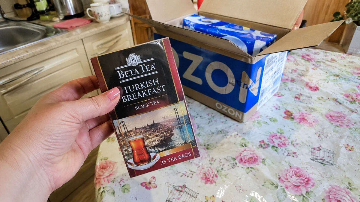 Турецкий чай с Ozon скупаю пачками: с виду обычные пакетики, а завариваю — и на кухне настоящий Стамбул