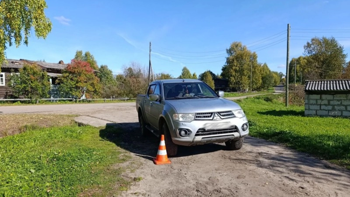 В Коми водитель Mitsubishi L200 сбил пешехода