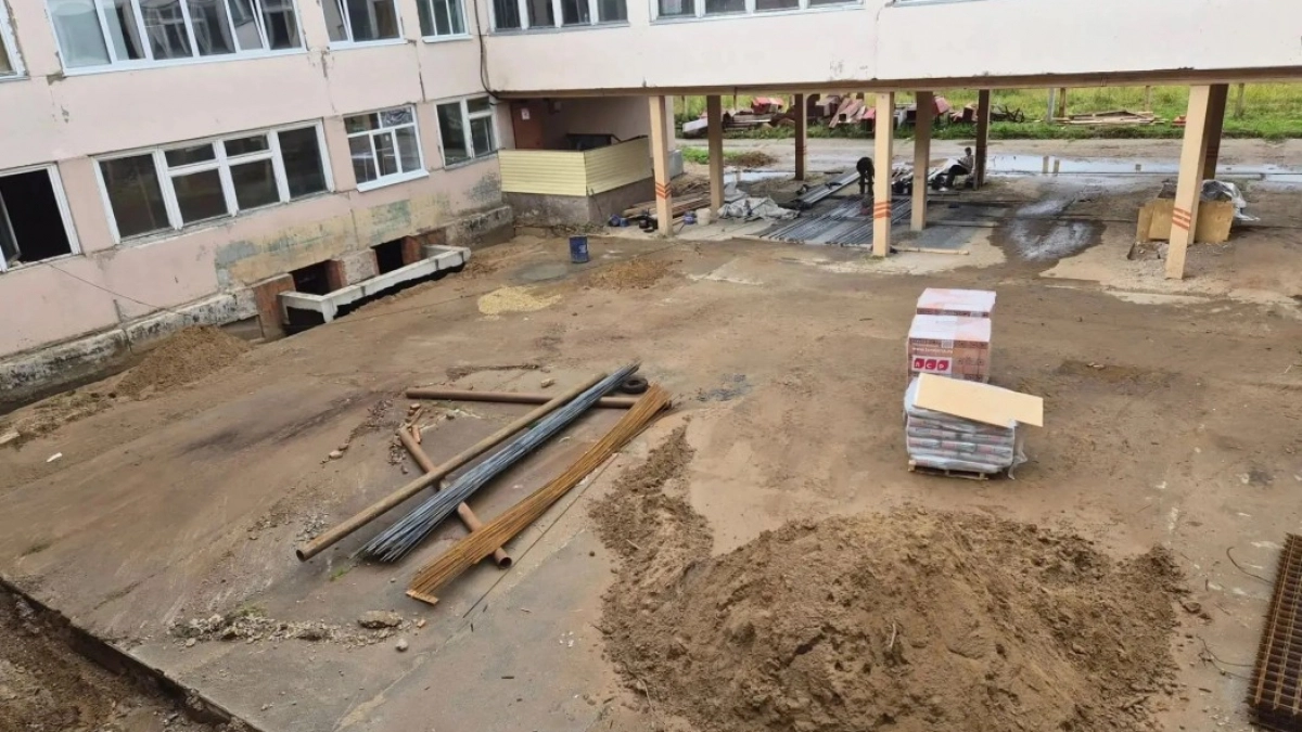 В одном из городов Коми масштабный капремонт школы завершат к 1 сентября 2027 года