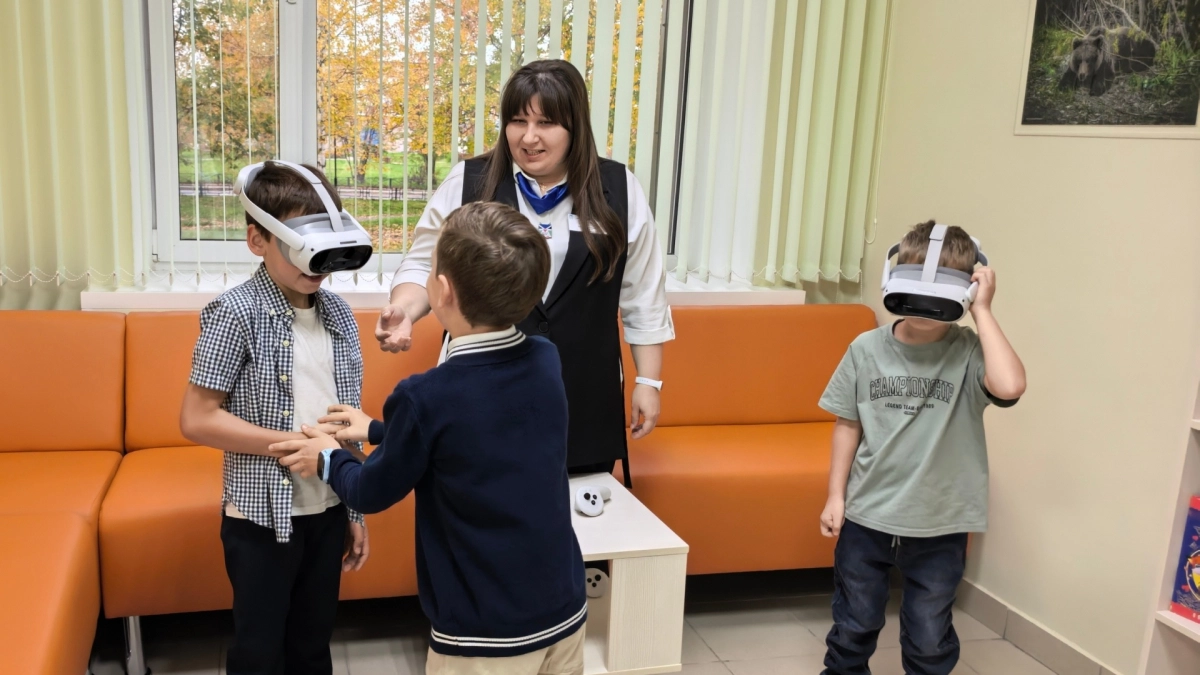 В Коми открыли детскую библиотеку с VR-очками и интерактивным полом