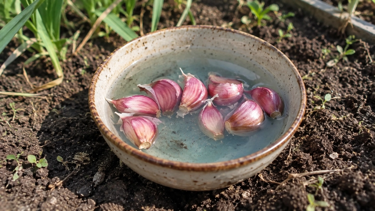 Чеснок вырастет с кулак: при посадке замачиваю зубчики в мощном растворе — болезни обходят грядку стороной