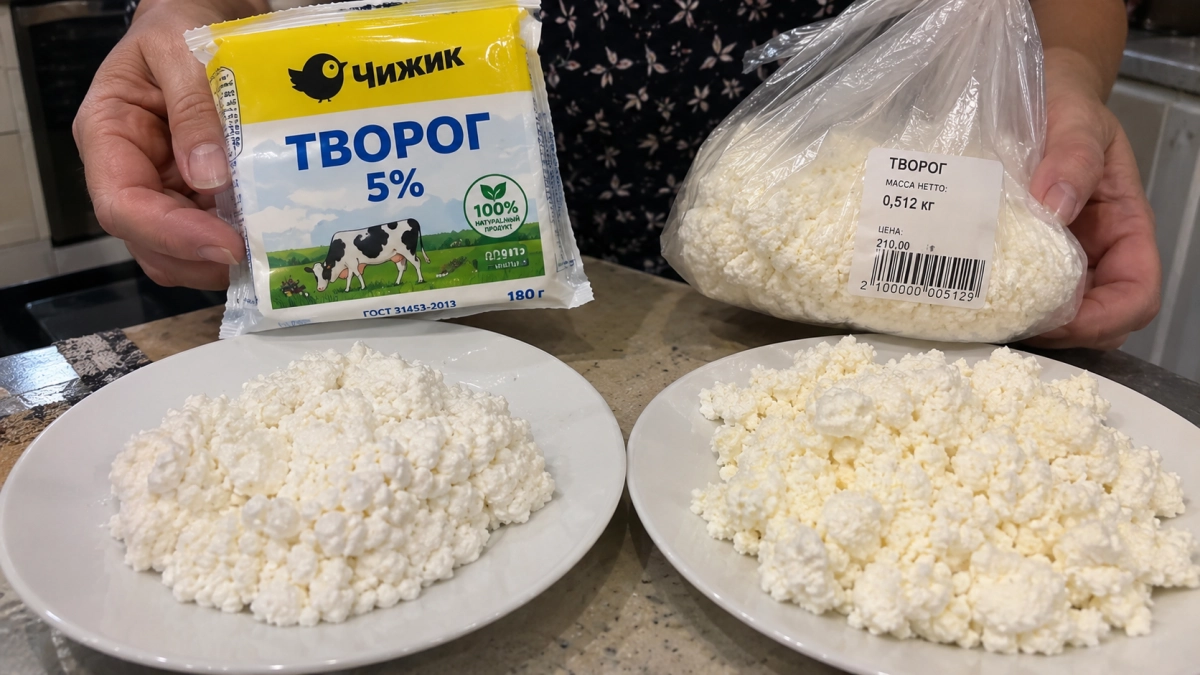 Чем творог из «Чижика» отличается от фермерского: сделала сырники из двух пачек — один держит форму, второй плывёт