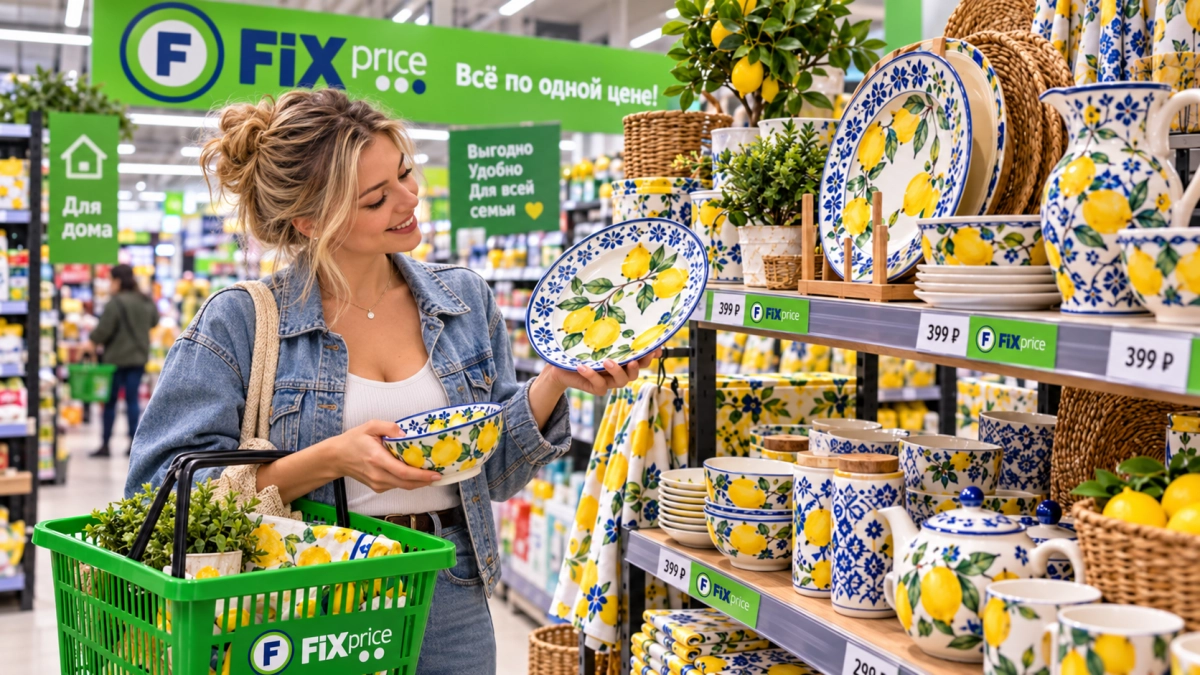 В Fix Price смела всю цитрусовую посуду с полки: обычная кухня стала как итальянская траттория — ярко, сочно, дорого на вид