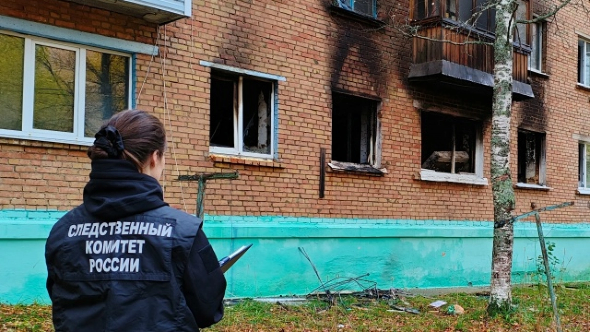 По факту пожара в Коми, в котором погибли два человека, возбуждено уголовное дело