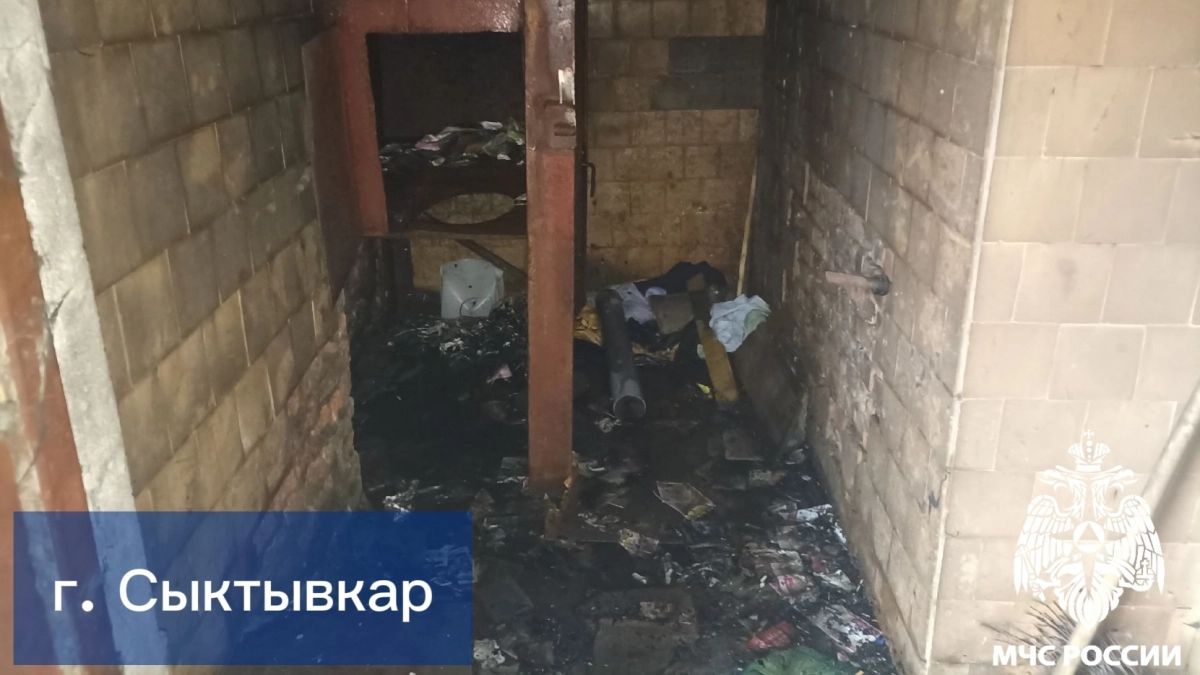 За сутки в Коми горели жилые дома, заброшенное здание и хозпостройка