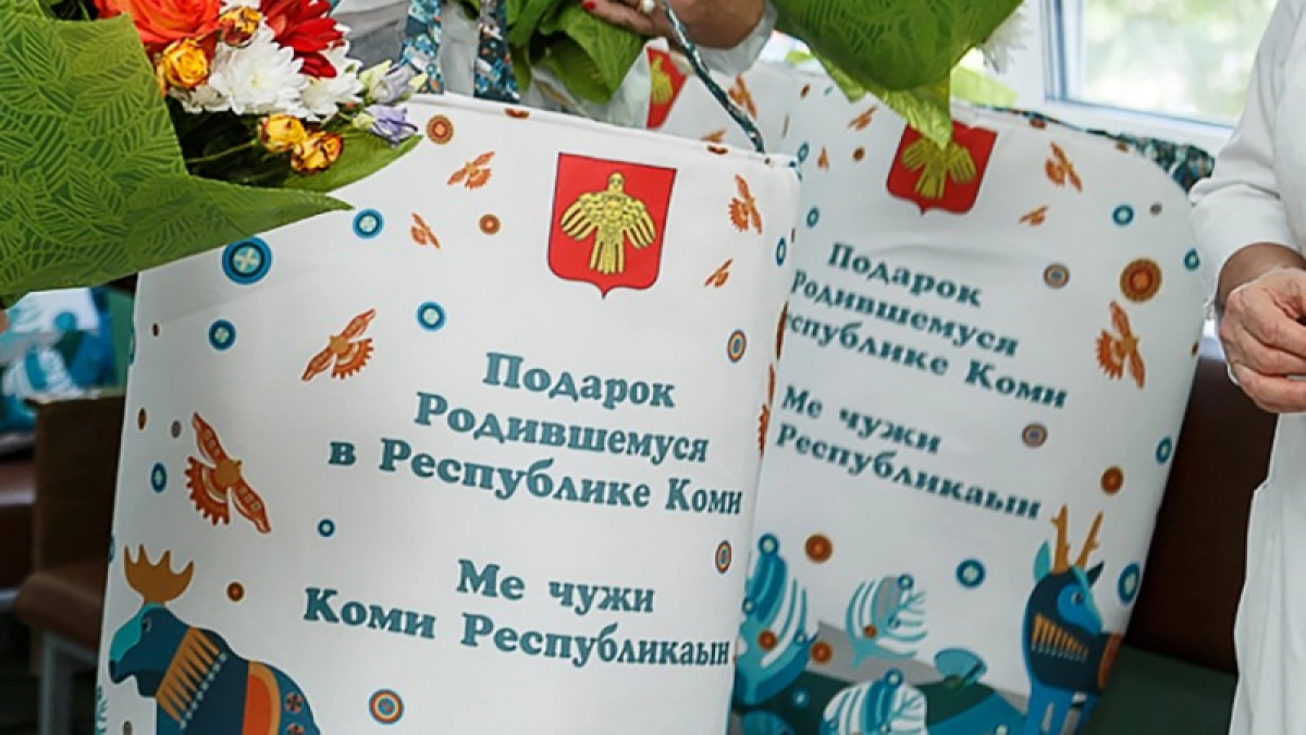 Минтрудсоц Коми выдал 3 875 наборов для новорождённых