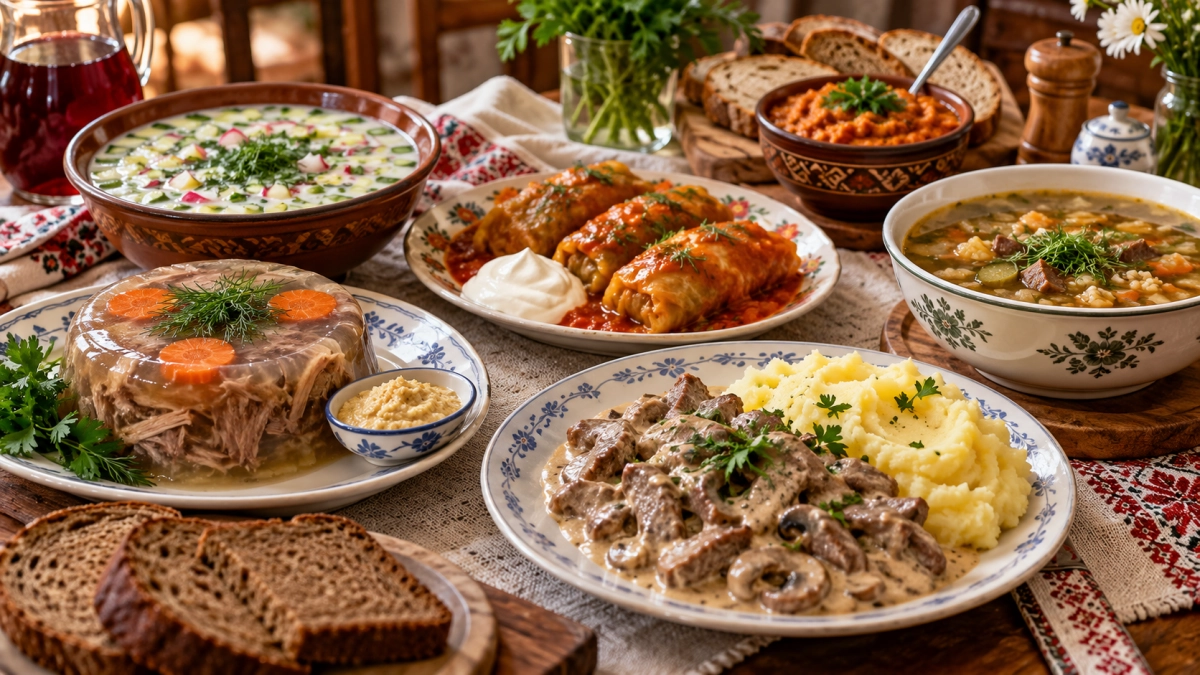 Русская кухня: 6 блюд, которые мы обожаем, а иностранцы отзываются — «на любителя»