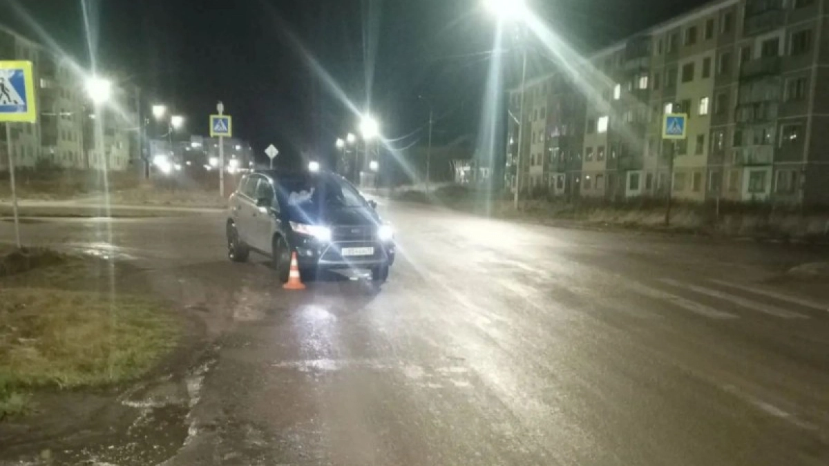 В Коми водитель сбил пенсионерку на нерегулируемом переходе