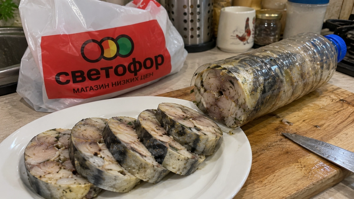 Беру обычную скумбрию из «Светофора» и пихаю в бутылку: утром режу шайбами как царскую закуску — на столе выглядит на миллион