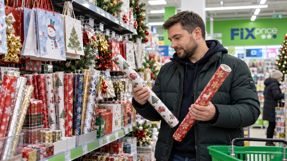 Дешёвая бумага из Fix Price — истинное сокровище: 5 способов украсить дом к Новому году-2027 за сущие копейки