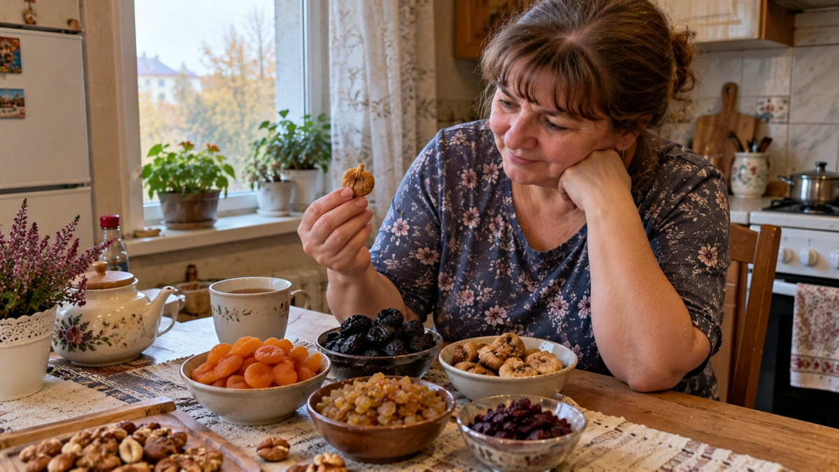 Не курага, не изюм и не чернослив: назван самый полезный сухофрукт — сладкий, как мёд, и богат клетчаткой