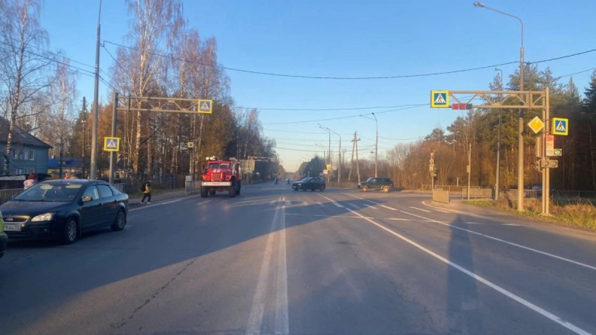 В Коми водитель при повороте налево сбил 9-летнюю девочку на пешеходном переходе