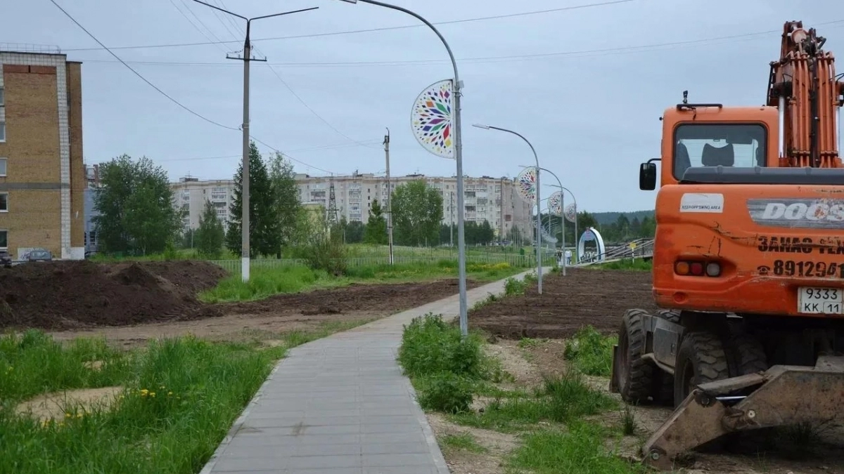 В Ухте с 2023 года благоустроили девять общественных территорий