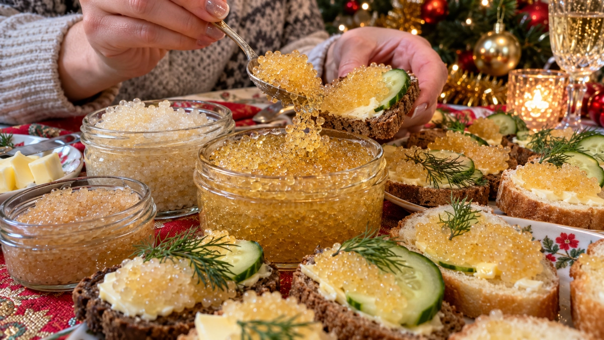 Не красная и не чёрная: какую икру выбираю на Новый год 2027 — вкус как у дорогого деликатеса, и цена не кусается
