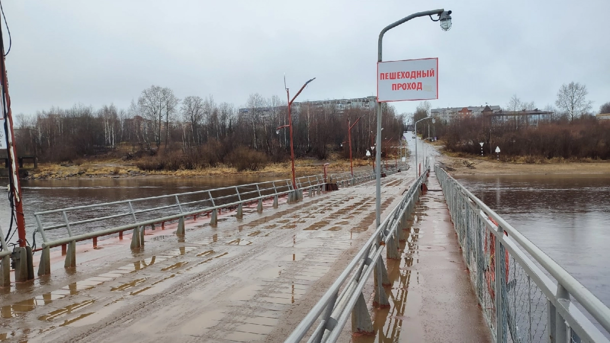 В Коми на 2 дня ограничат проезд по мосту через Колву