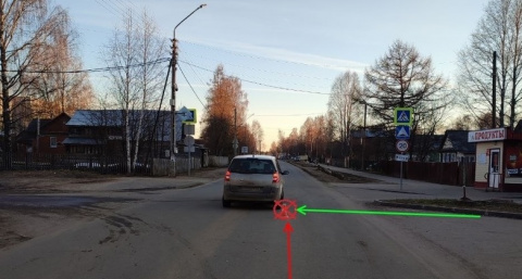В Коми ребёнок пострадал в ДТП 