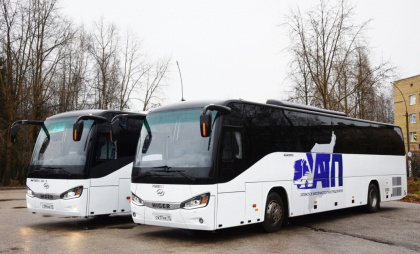 В Ухте на маршруте до Сыктывкара начали курсировать новые комфортабельные междугородние автобусы