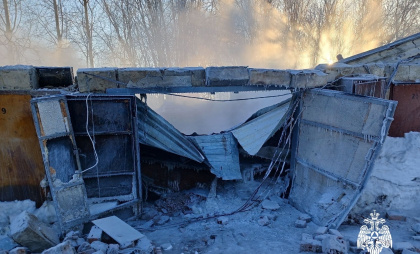 В Коми спасатели тушили пожар площадью более 70 квадратных метров