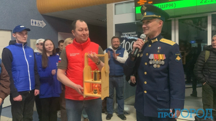 Частицу Вечного огня из Москвы впервые доставили в Коми к 9 Мая